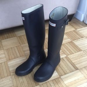 Hunter Boots: Original Tall: UK 6, US 7M/8F, EU 39